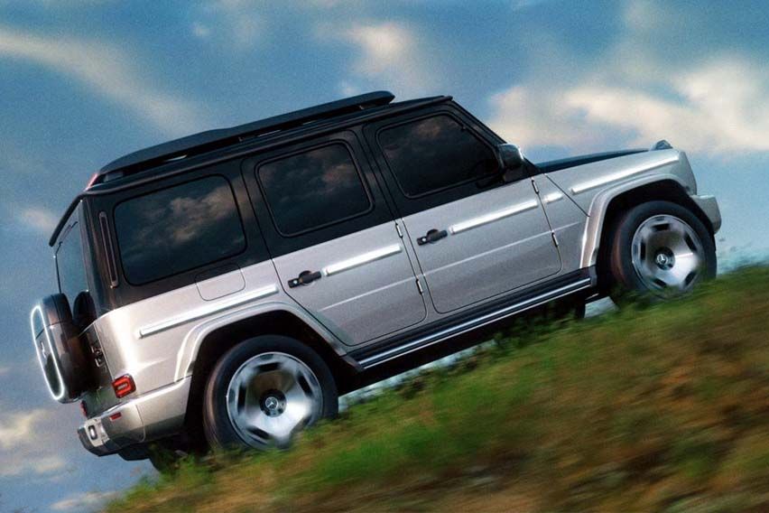 Mercedes-Benz EQG side