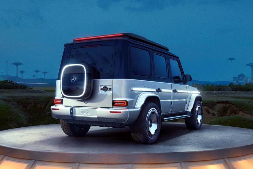 Mercedes-Benz EQG rear