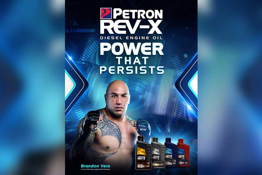 Petron taps Brandon Vera as newest Rev-X endorser