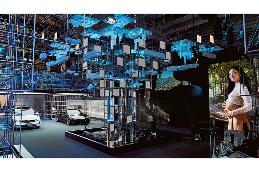 Hyundai's booth at IAA Mobility 2021