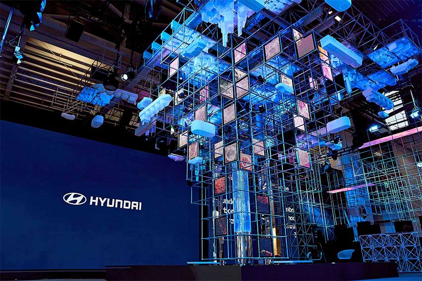 Hyundai's booth at IAA Mobility 2021