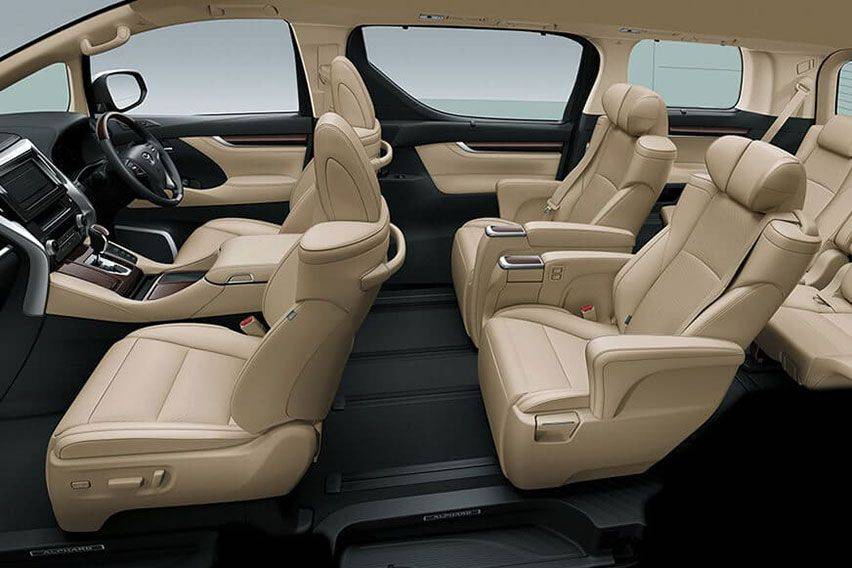 Toyota Alphard interior