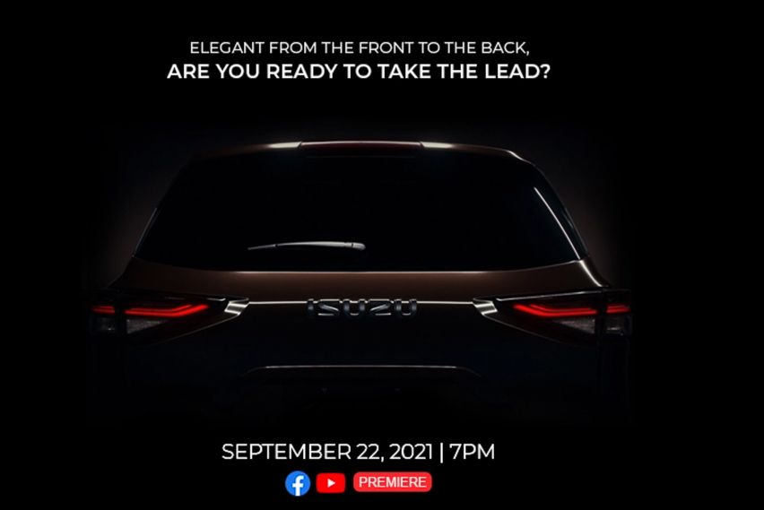 2022 Isuzu mu-X Teaser