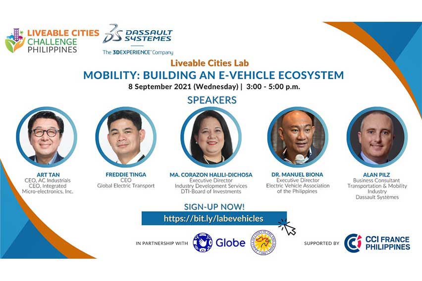 Importance of e-vehicles tackled in webinar by Globe, LCC