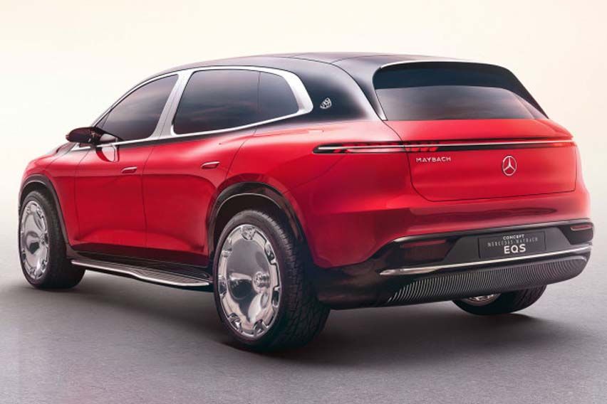 Concept Mercedes-Maybach EQS rear