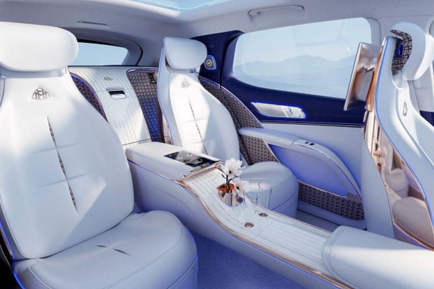 Concept Mercedes-Maybach EQS rear seat