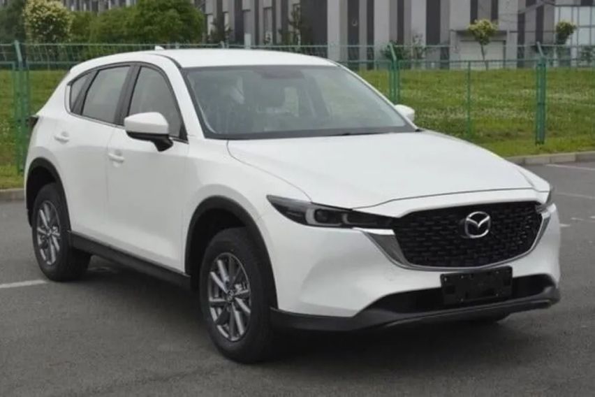 Check out the first leaked photos of the 2022 Mazda CX-5 facelift 