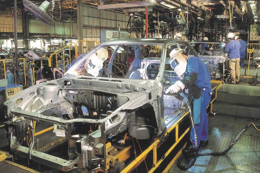 Proton production plant