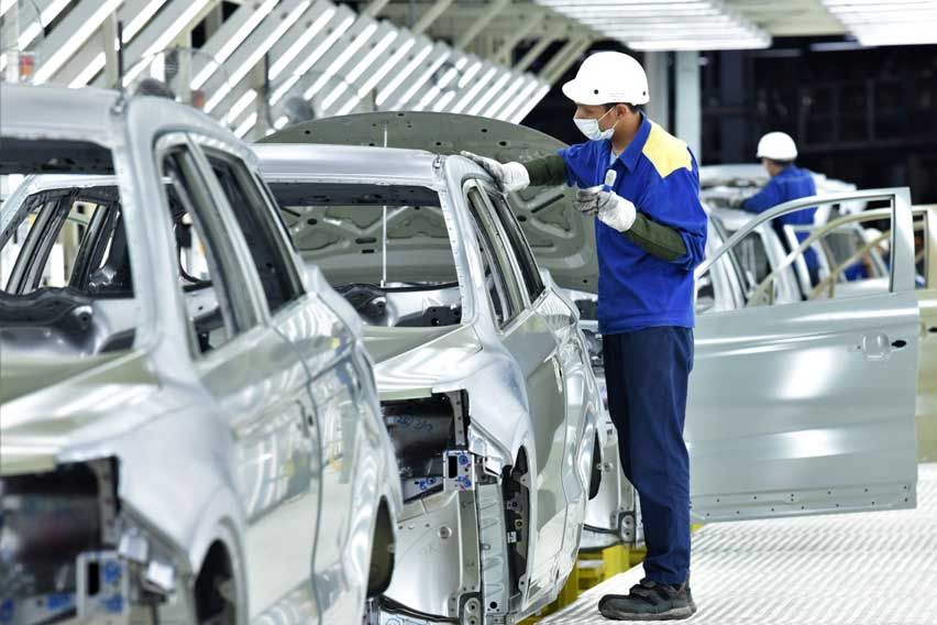 Proton production plant