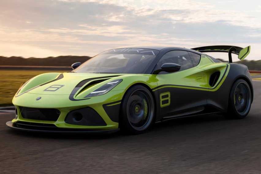 Lotus Emira GT4 details