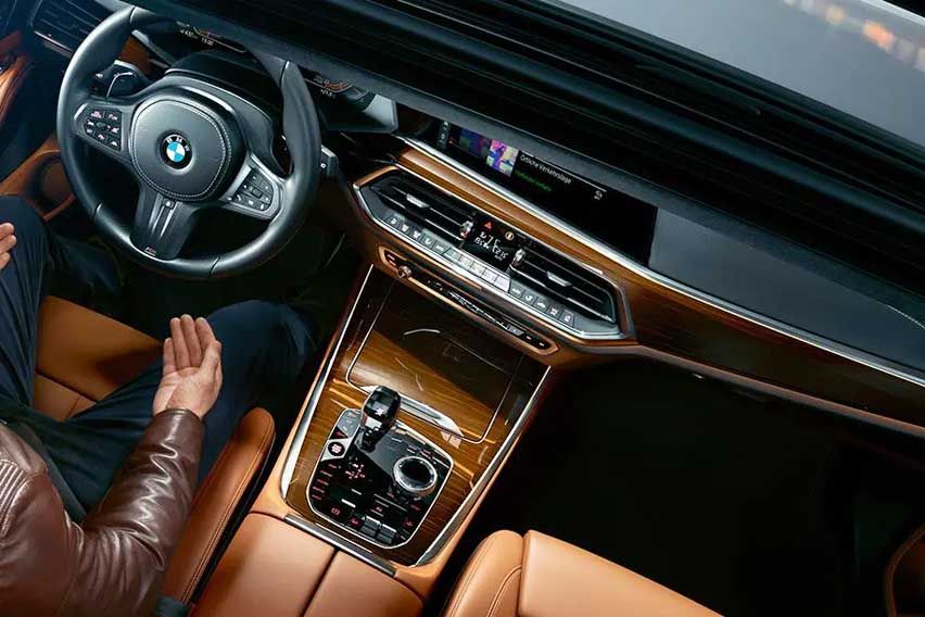 BMW X5 interior