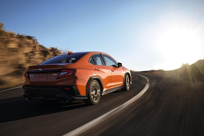 2022 Subaru WRX rear