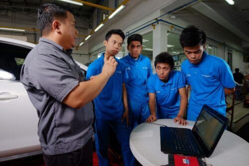 Mazda PH, MFI screening new batch of scholars for 2-year automotive tech program