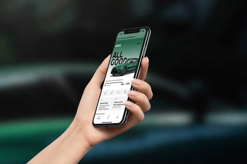 BMW M3 Competition digital key