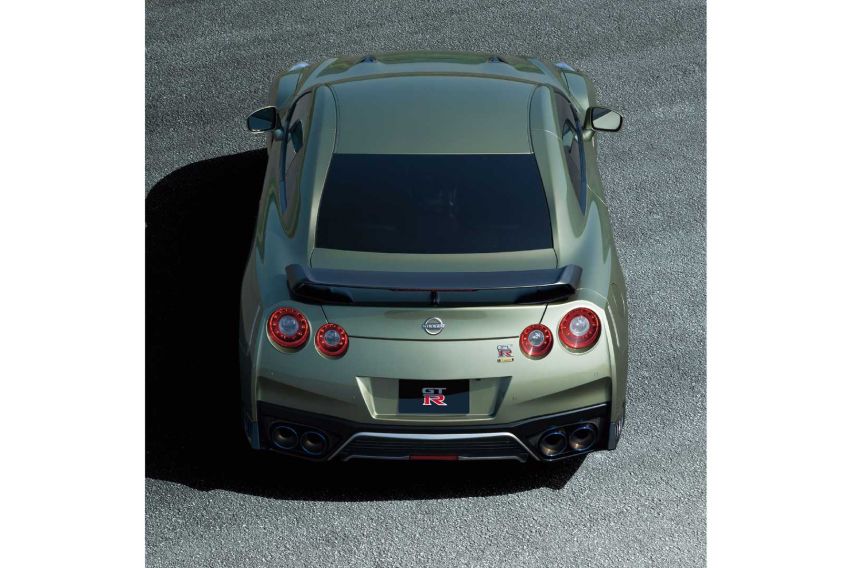 2021 Nissan GT-R T-Spec rear