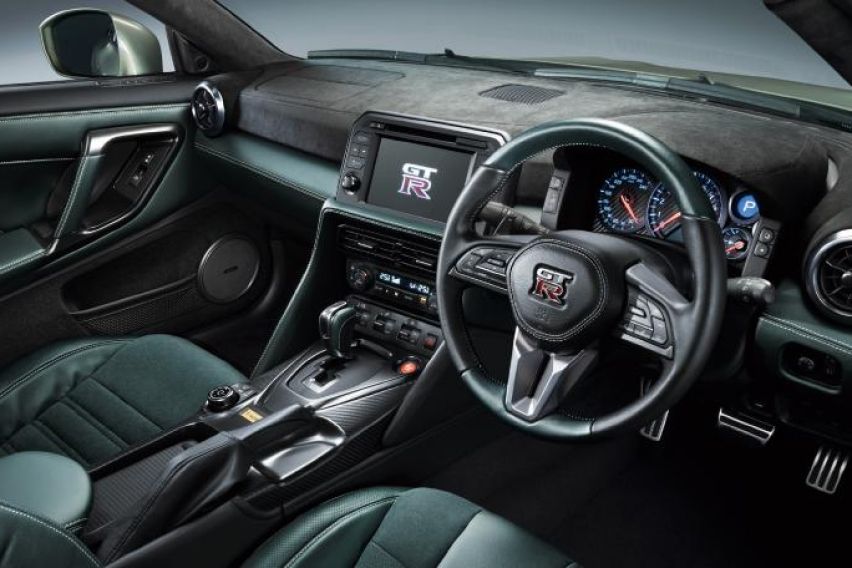 2021 Nissan GT-R T-Spec interior