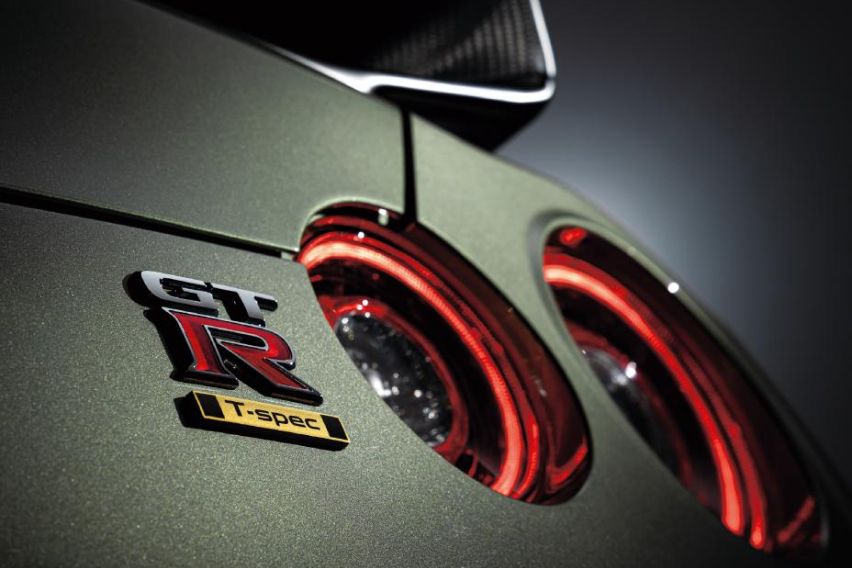 2021 Nissan GT-R T-Spec rear