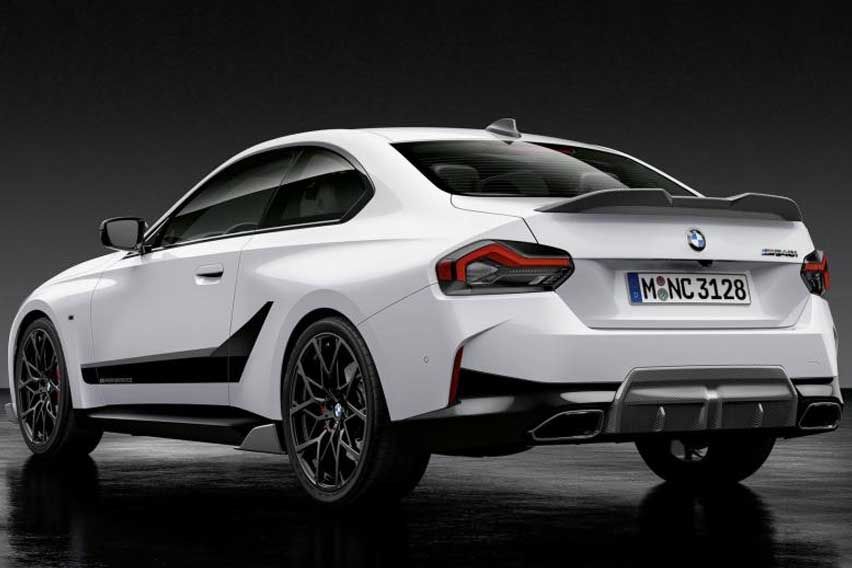 BMW 2 Series Coupe M Performance black strip