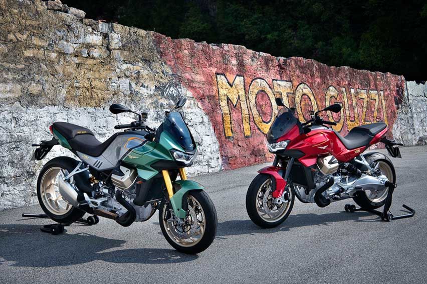 Moto Guzzi V100 Mandello colour options