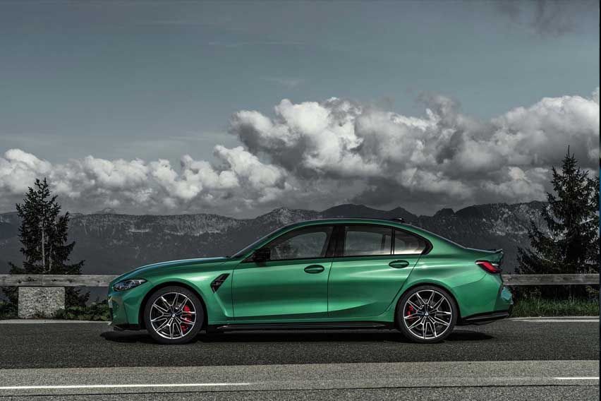 M3 Competition side profile