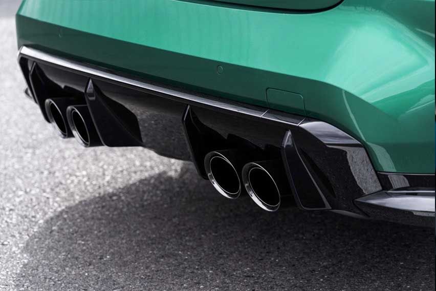 M Sport exhaust system