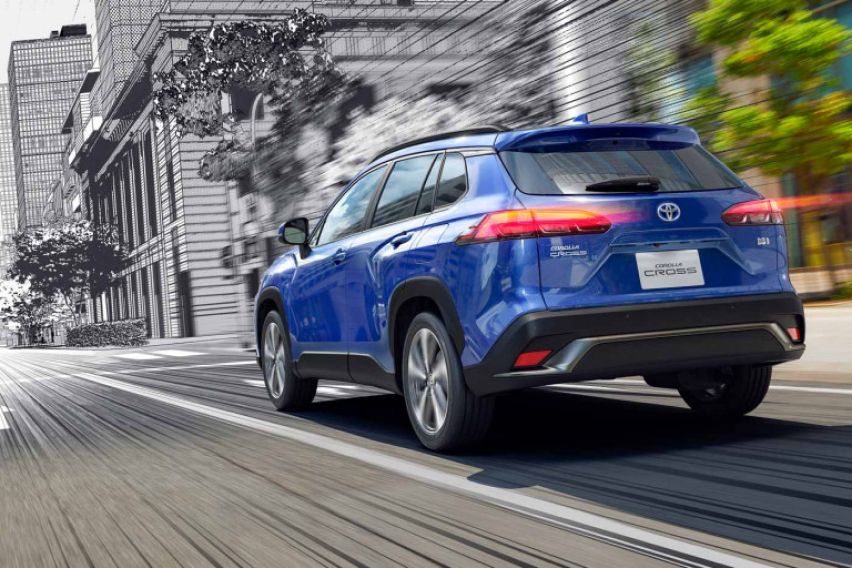 2022 Toyota Corolla Cross rear