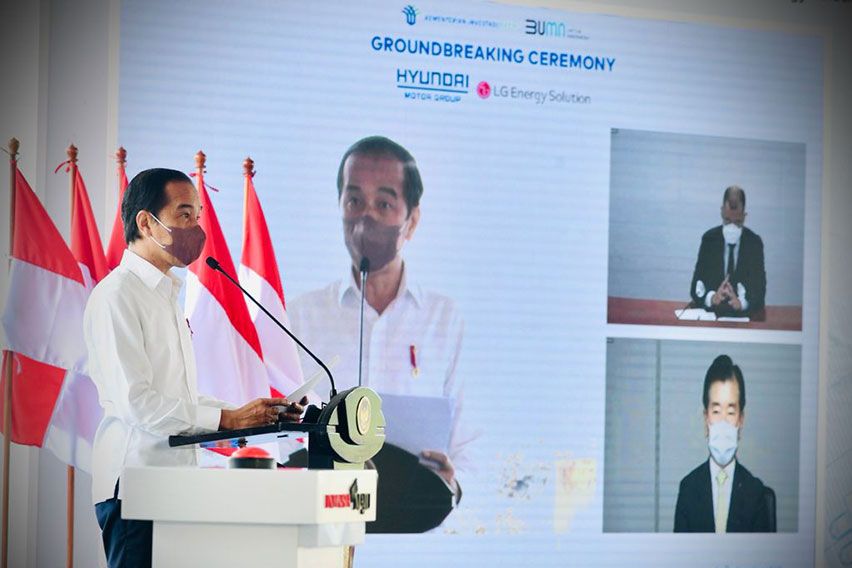 Hyundai Baterai Jokowi