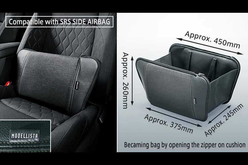 Toyota Corolla Cross Modellista kit: smart cushion tote