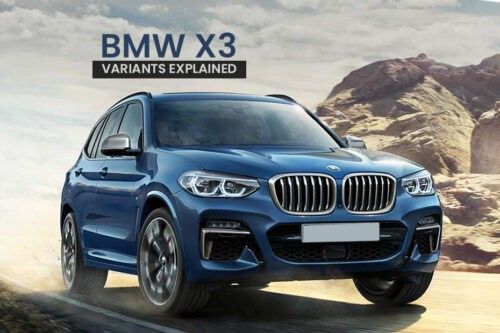 BMW X3: Variants explained