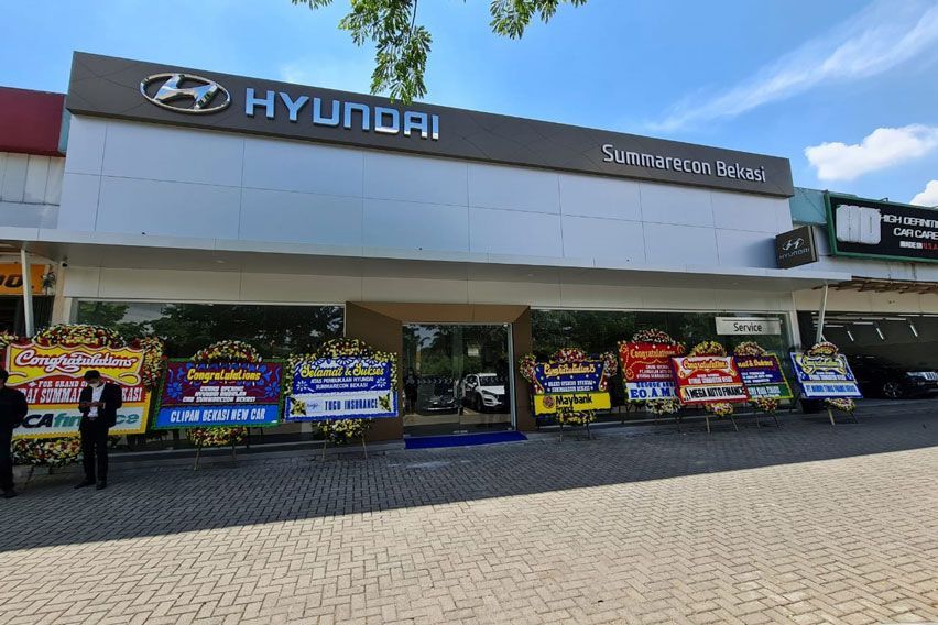 Andalan Motor Resmikan Hyundai Summarecon Bekasi, Punya Stasiun Pengecasan Mobil Listrik