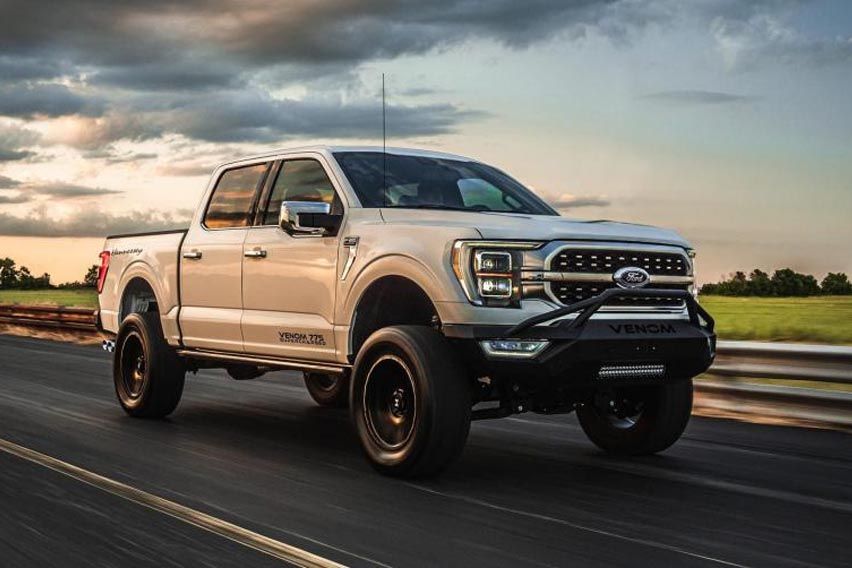 Check out the 100 unit limited Hennessey Venom 775 F-150 