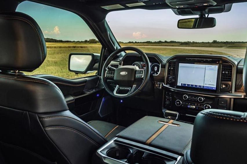 Hennessey Venom 775 F-150 cabin