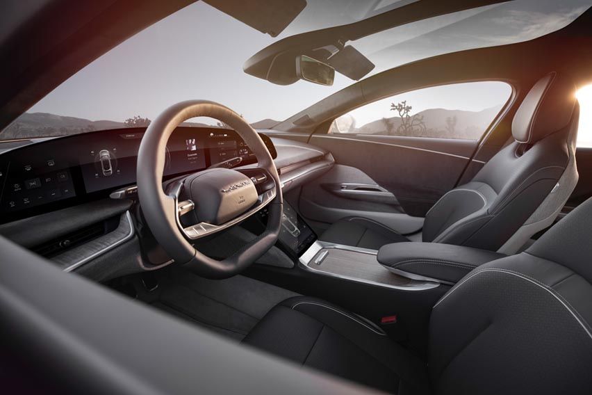 Lucid Air interior