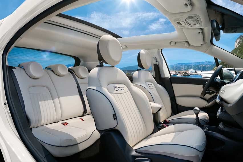Fiat 500X Dolcevita interior