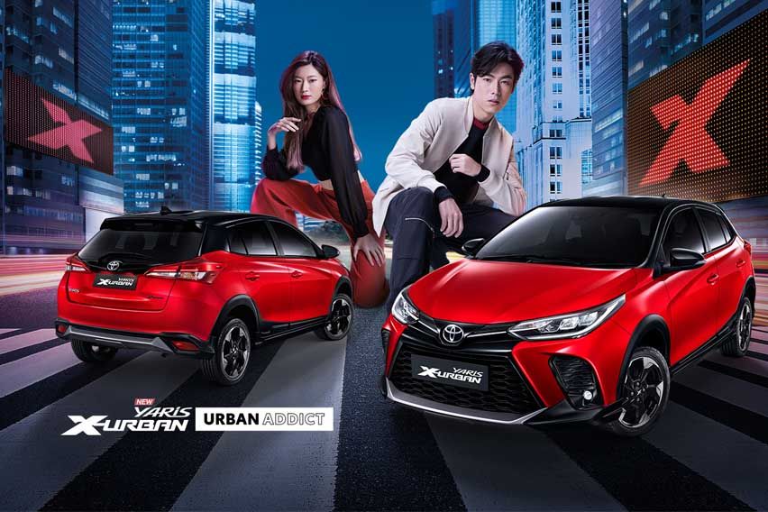 Thailand gets a sportier 2021 Toyota Yaris X-Urban
