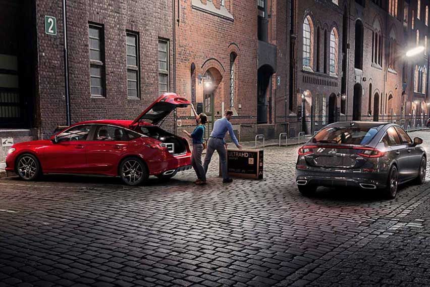 US-spec Honda Civic hatchback