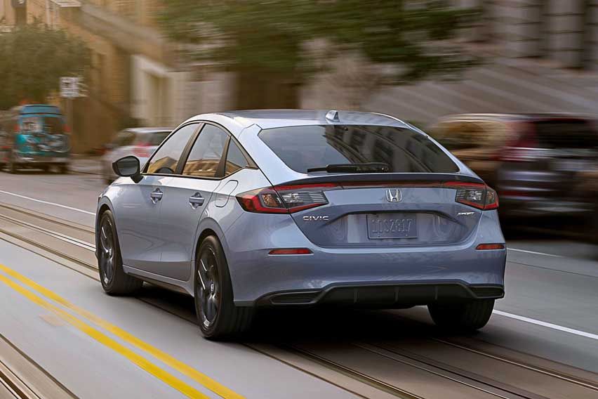 Honda Civic hatch rear