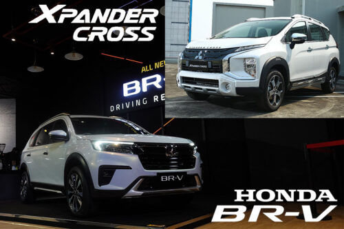 All New Honda BR-V Vs Mitsubishi Xpander Cross, Mana Lebih Memikat?
