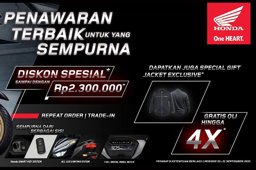 Honda Vario 150 promo