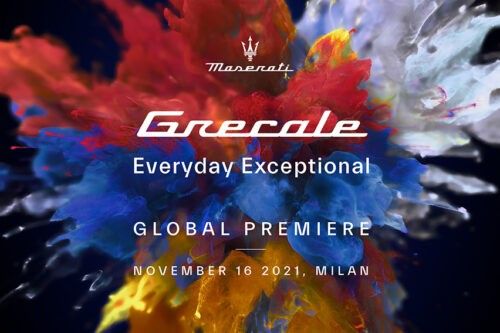 Maserati Grecale global premiere scheduled for 16th November 2021