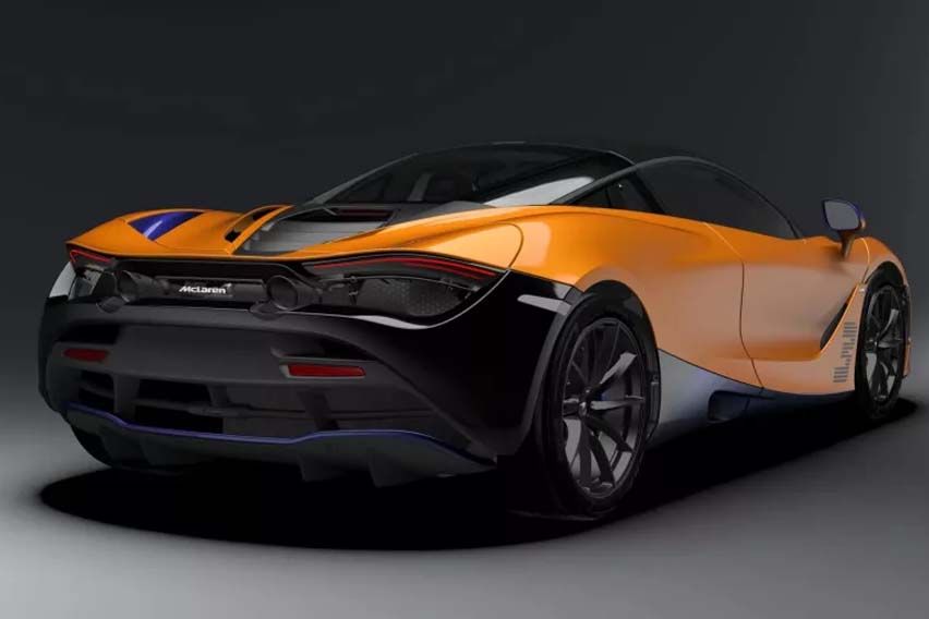 McLaren 720S Daniel Ricciardo Edition rear