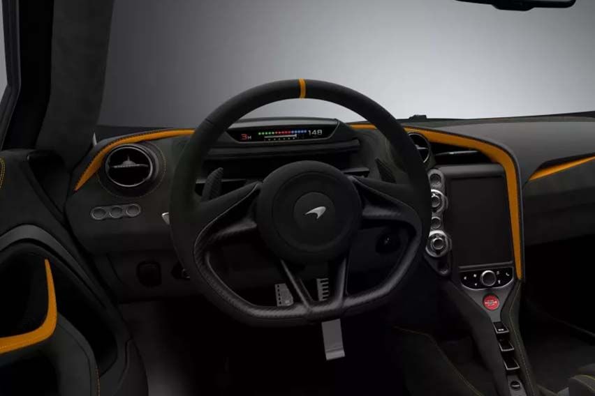 McLaren 720S Daniel Ricciardo Edition interior