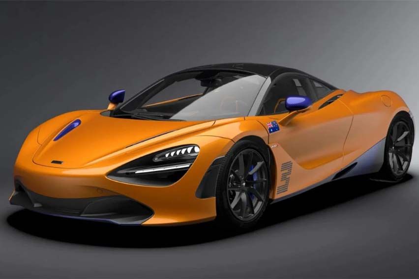 McLaren 720S Daniel Ricciardo Edition front
