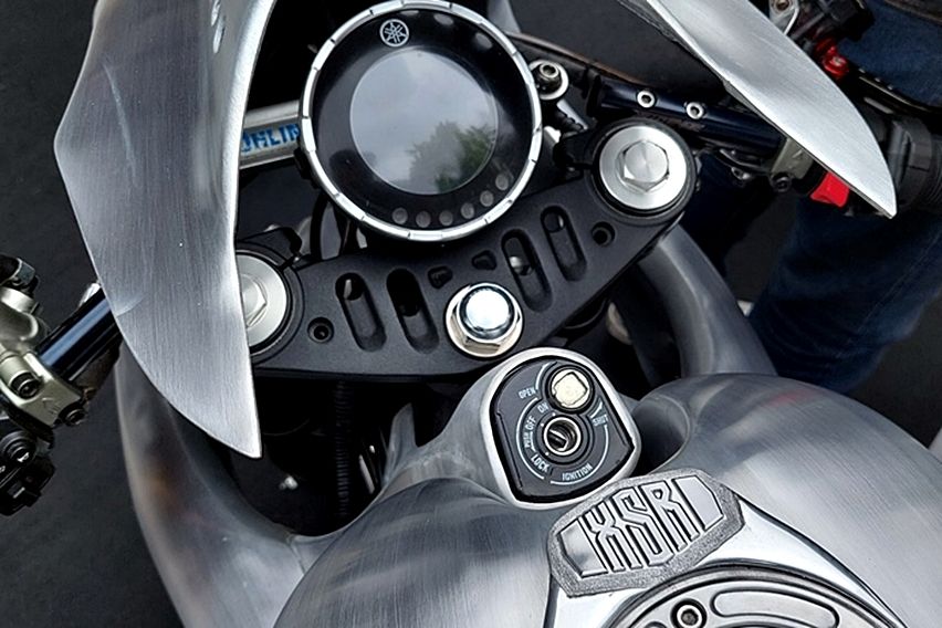 XSR cafe racer AMS Motorcycle Garage