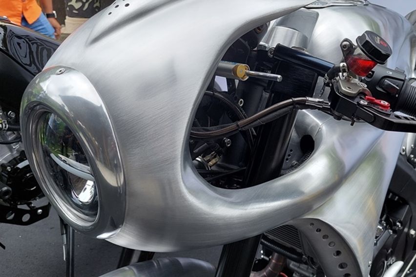 XSR cafe racer AMS Motorcycle Garage