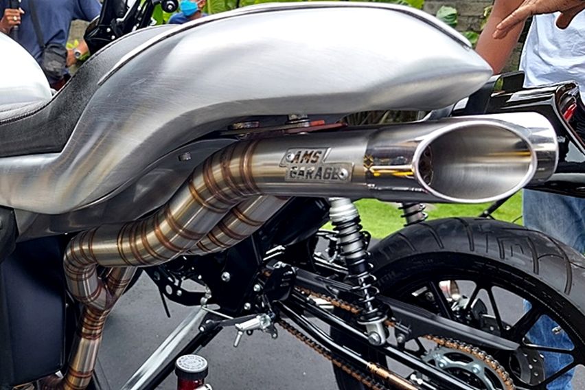 XSR cafe racer AMS Motorcycle Garage