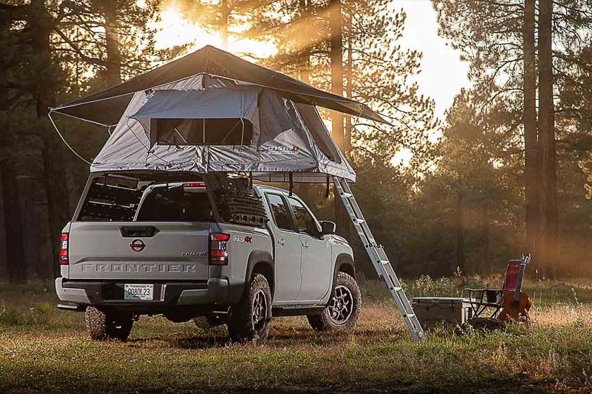 Frontier Nismo accessories - roof tent