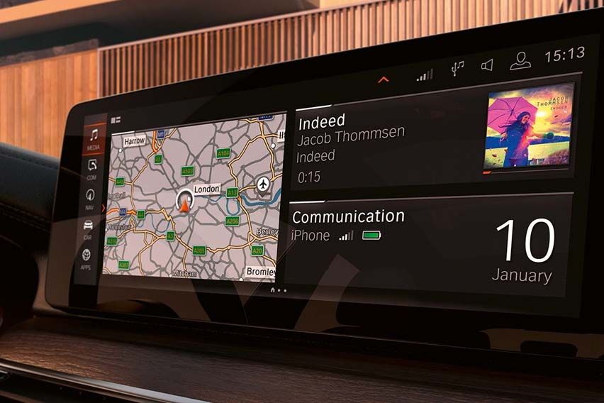 BMW 6 Series: BMW Maps - Connected Navigation