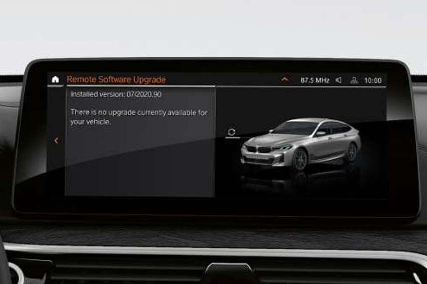 BMW 6 Series: Remote Software Upgrade