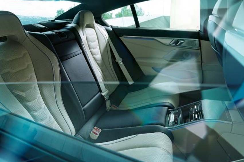 BMW 8 Series Gran Coupe rear seats